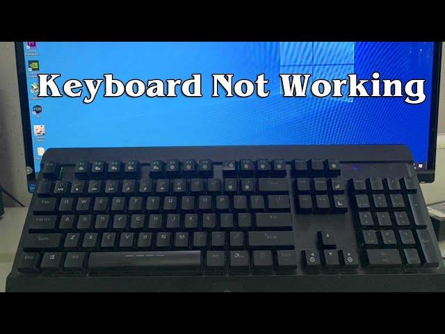 (FIXED) Keyboard Not Working After Windows Update in Windows 10