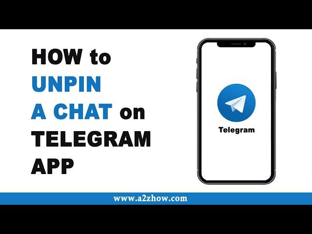 How to Unpin a Chat on Telegram App (Android)