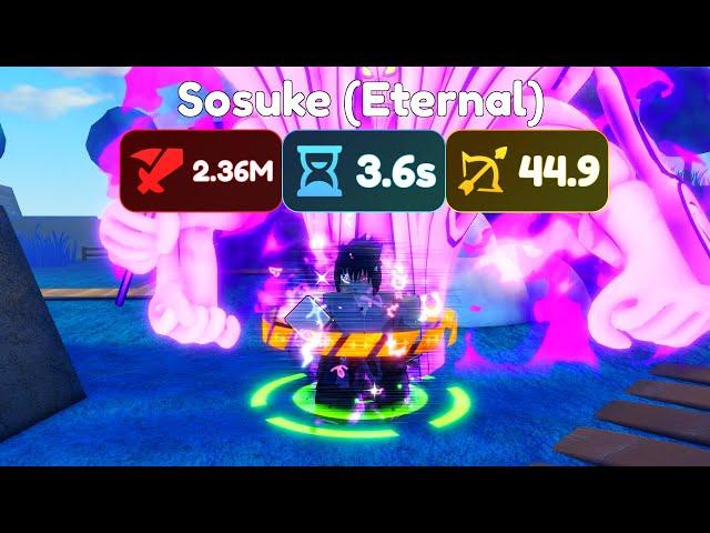 Showcasing Unique Sosuke Eternal All SSS In Anime Adventures Update 18!