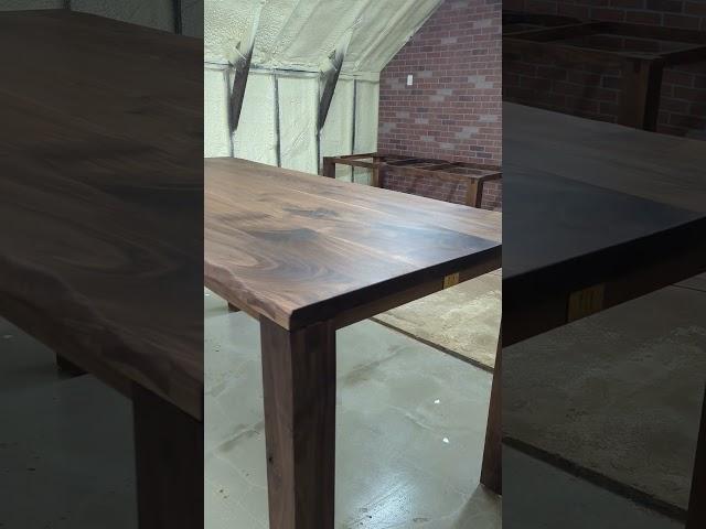 polished up and ready for delivery #woodworking #maker #table