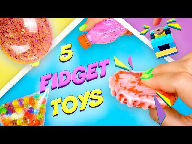 5 Идей как сделать Антистресс игрушку своими руками Поп ит, Сквиш и …  Diy fidget toys ideas