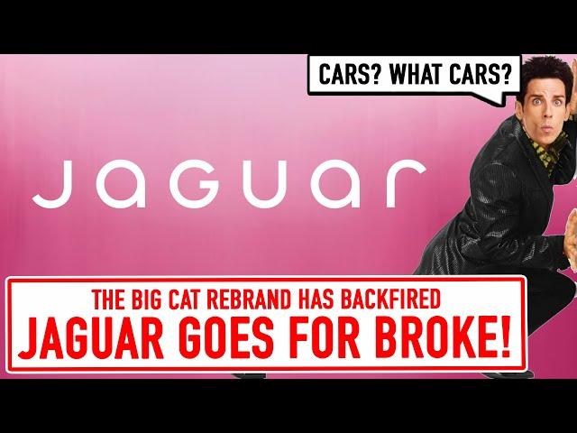 Jaguar goes for BROKE. Woke new design caused INTERNET UPROAR!