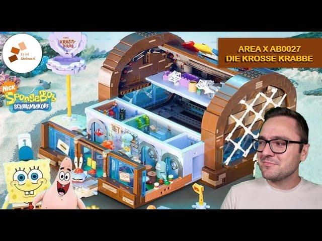 Spongebob-Lizenz, Prints und super Mechanik: Entsteht hier eine Top-Marke? - AREA X Krosse Krabbe