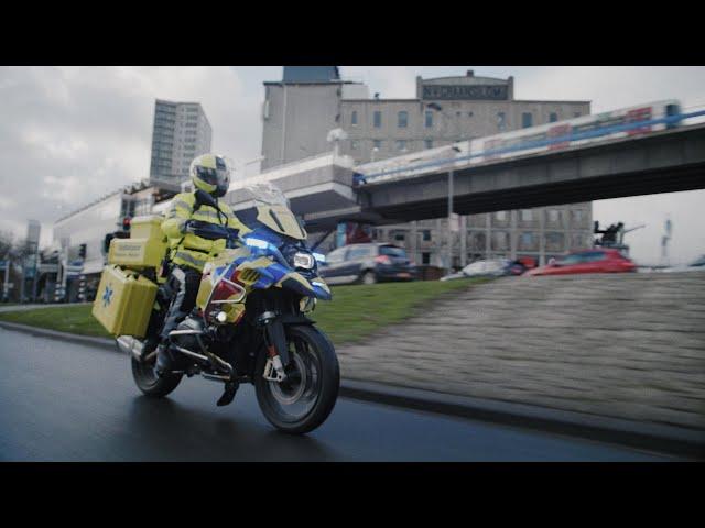 Nieuwe motorambulance | Veiligheidsregio Rotterdam-Rijnmond