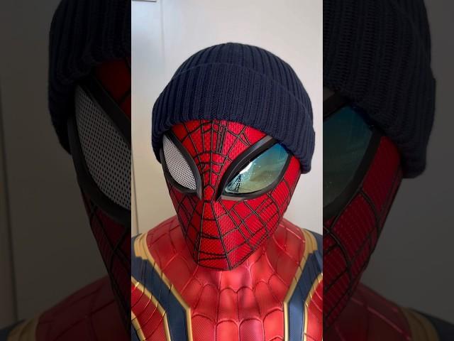 Amazing Superior Spider-Man Helmet: 100% Raw 3D Prints, No Sanding or Painting (Cosplay Face Shell)