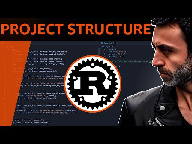 Understanding Rust Structure: Packages, Crates, Modules - Full Crash Rust Tutorial for Beginners