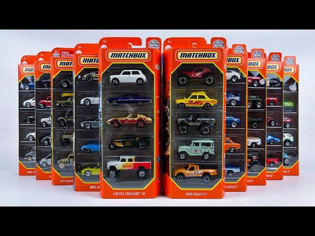 MASSIVE UNBOXING Latest 2022 Matchbox 5-Pack!