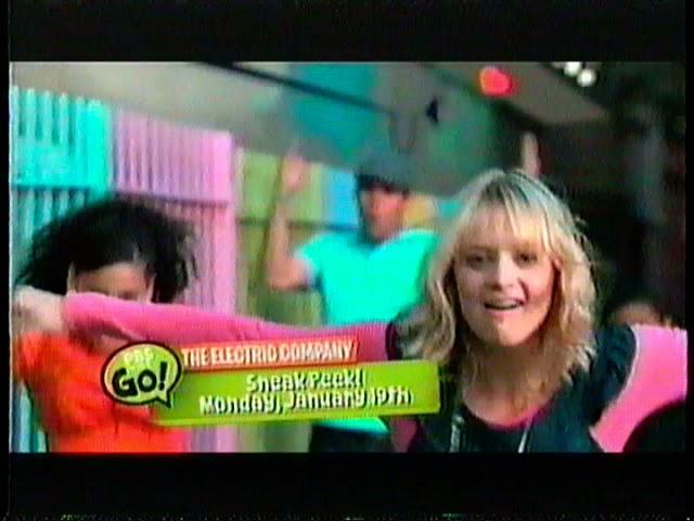 PBS Kids GO! The Electric Company Sneak Peek Promo (January 2009)