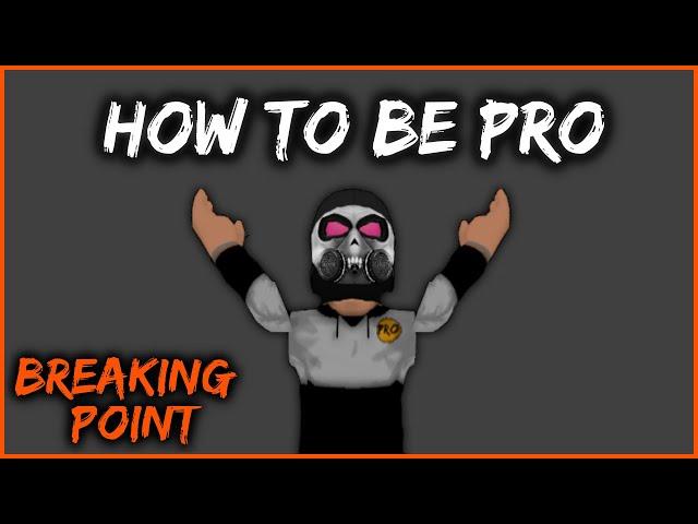 TIPS AND TRICKS! HOW TO BE PRO! (Roblox Breaking Point)