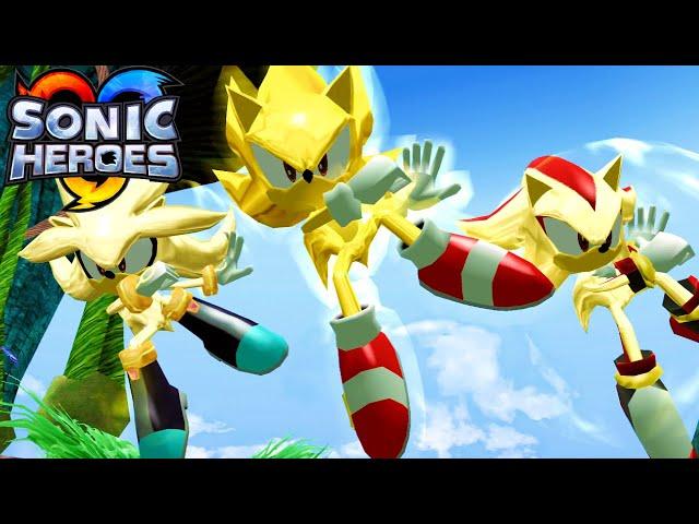 Sonic Heroes: Team Super 06 Remastered!