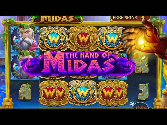 The Hand of Midas - 5 Scatters Bonus Buys