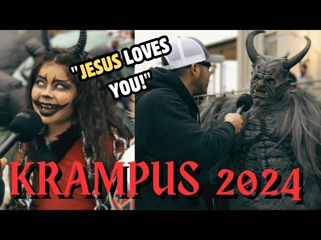 Evangelism at San Antonio's KRAMPUS Parade 2024 FULL VIDEO!