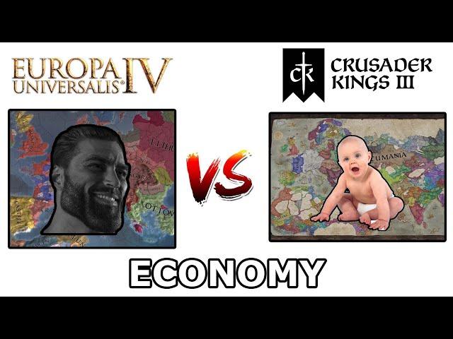 EU4 vs CK3 Improving your economy