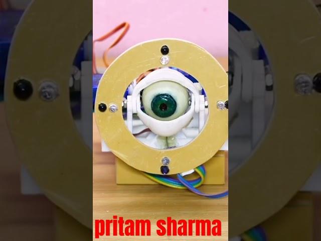 Make this robot  eye  pritam sharma Robot Varanasi #electronics #automobile #diy #experiment