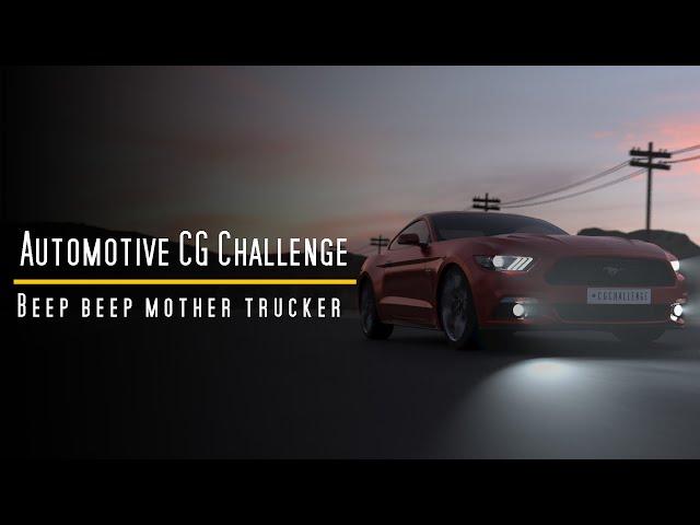 AUTOMOTIVE CG CHALLENGE video (by Nikita Bezrukov)