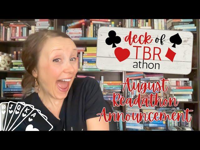 Deck of TBR-athon || READATHON ANNOUNCEMENT August 2024!