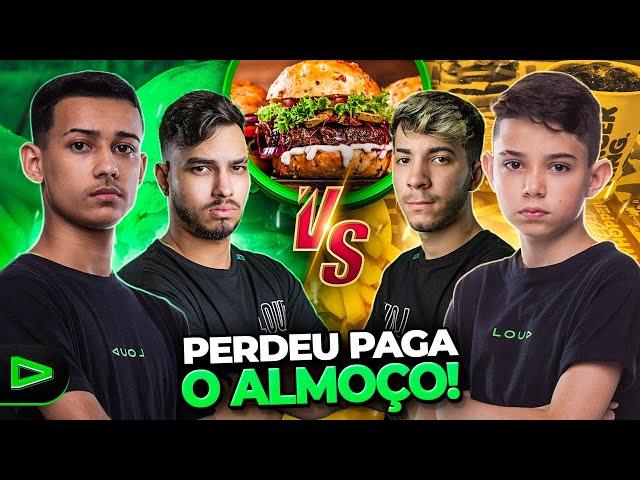 2X2 DA NOVA LINE EMULADOR VALENDO COMIDA!! QUEM GANHOU!