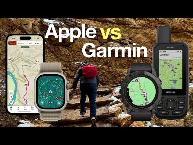 Grand Canyon GPS Test - Garmin vs Apple