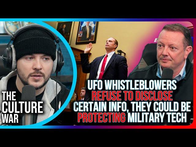 UFO Whistleblowers REFUSE To Disclose Certain Info, They Could Be PROTECTING Secret Military Tech