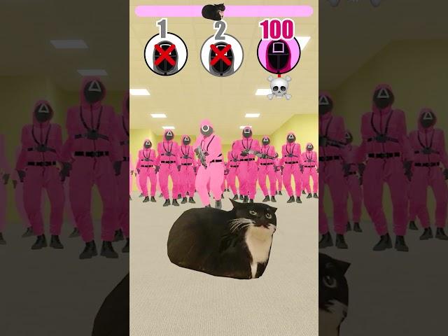 OIIAOIIA Cat Battles Squid Game Season 2  #squidgame #cat #oiiaoiia  #squidgame2