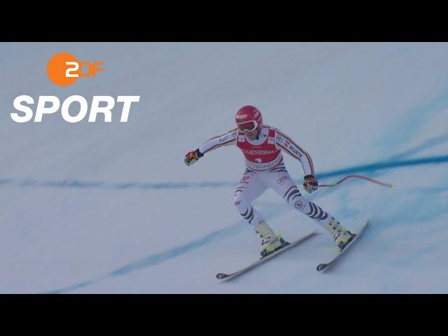 Ferstls Siegfahrt beim Super G in Kitzbühel  | ZDF SPORTextra