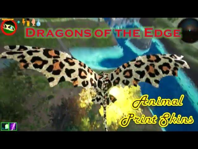 Dragons of the Edge Animal Print Skins