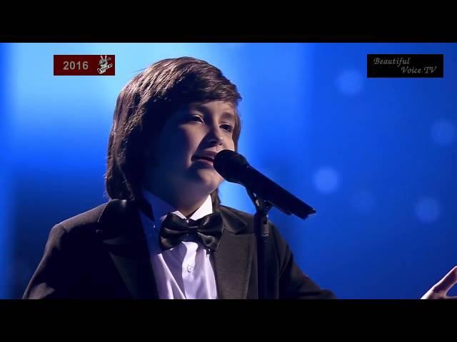 Ilya/Arseny/Azer.'Una Furtiva Lagrima'.The Voice Kids Russia 2016.