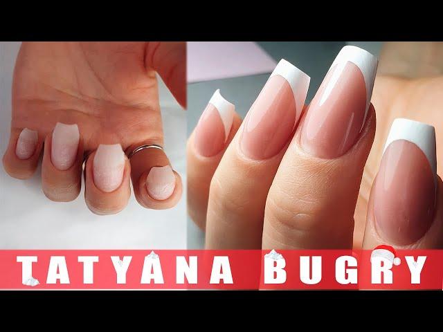 Classic French Tip | Why I love French Manicures! | Russian, Efile Manicure