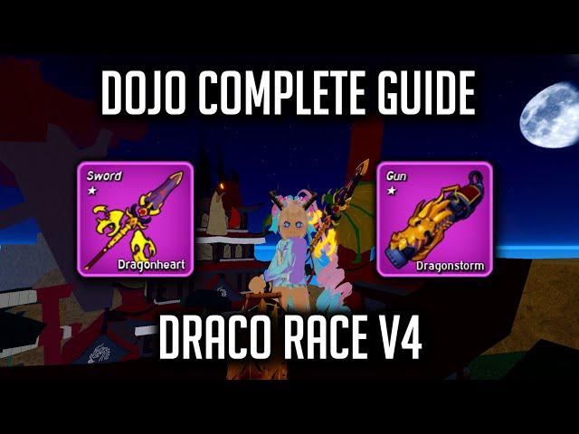 Complete Guide on Draco V4 & Dojo Quest | Blox Fruit