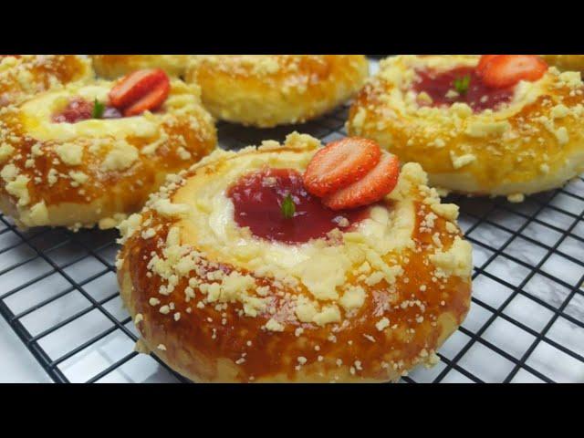 Vatrushka Recipe – Russian Cream Cheese Buns | Ватрушкаи Русӣ – Зеби Дастархони Ид