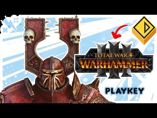 Playing Total War: WARHAMMER 3 on PLAYKEY Cloud Gaming