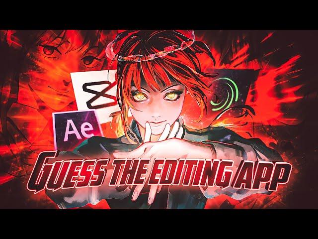 Guess The Editing App Challenge | FT @JAZUMIN