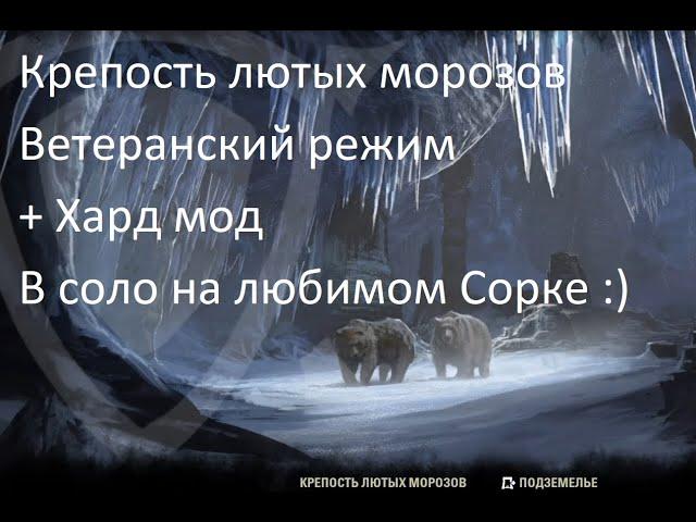 Крепость лютых морозов (vet) Solo Мана Сорк-Magicka Sorcerer - The Elder Scrolls Online ESO