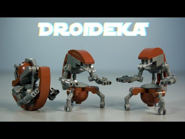 Custom LEGO Droideka MOC! Build Tutorial