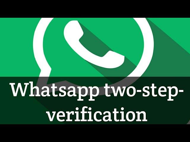 How to set two steps verification in WhatsApp?|By Lanjwani Tech