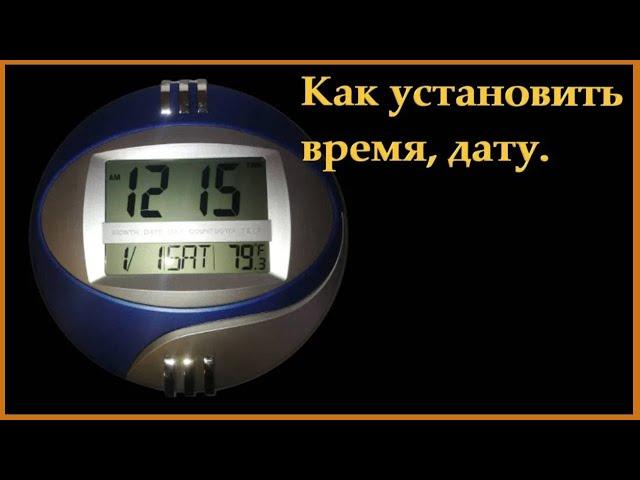 ️ 10. Установка время и даты на эл.часах Kadio 3885N и где их купить.