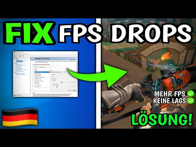 Paladins FPS Drops & Lags LÖSEN (100% Fix)