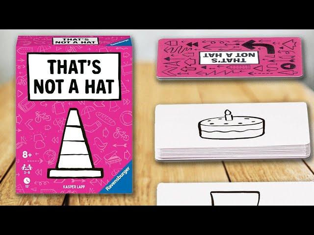 THAT'S NOT A HAT - Spielregeln TV (Spielanleitung Deutsch) - RAVENSBURGER