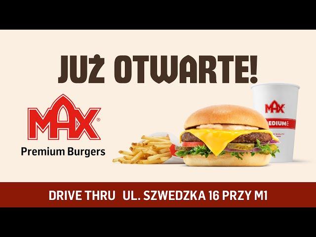 WIELKIE OTWARCIE MAX Premium Burgers