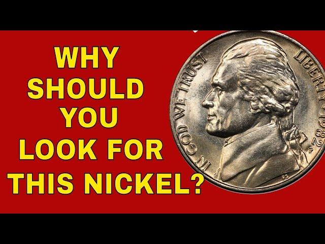 Rare nickels to look for! 1982 nickel in your pocket!