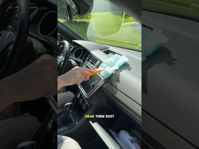 Do THIS To Keep Your Car Dust Free #cleaning #cars #howto