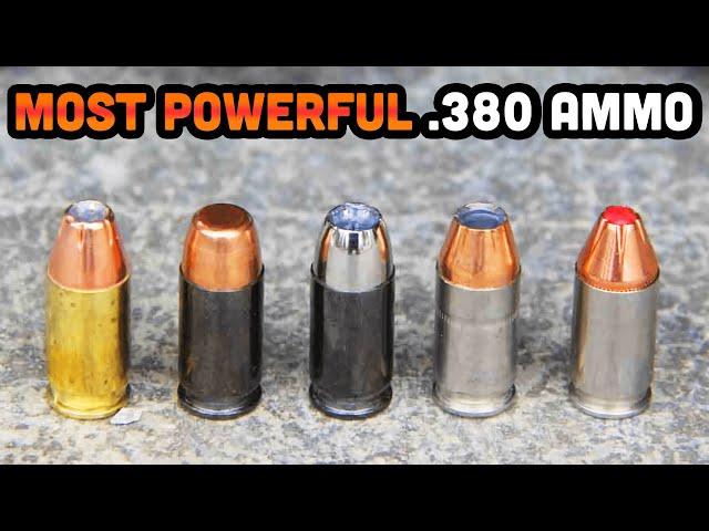 8 Most Powerful  380 ACP Ammo for Self Defense