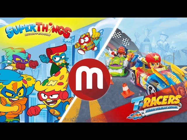  MAGIC BOX CHANNEL  | CARTOONS FOR KIDS | SuperThings y T-Racers