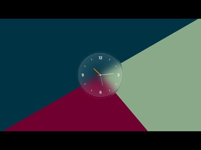 Analog working clock using javascript