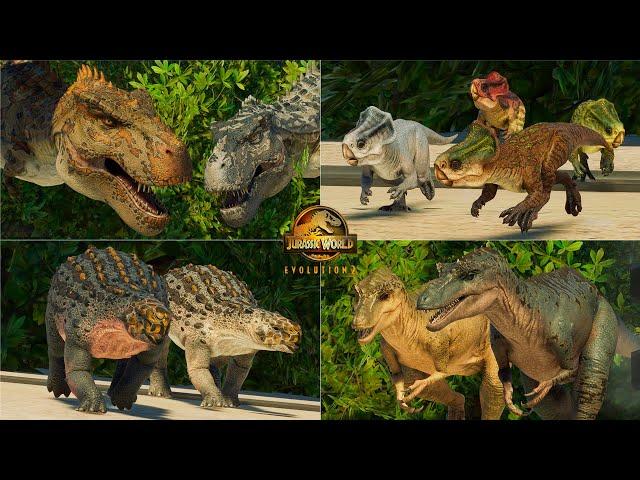 RELEASE ALL 96 MAX EGG TERRESTRIAL DINOSAURS - JURASSIC WORLD EVOLUTION 2