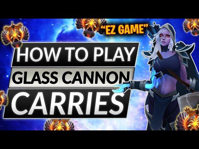 How To Play GLASS CANNON CARRY - Best Build & Farming Patterns - Dota 2 guide