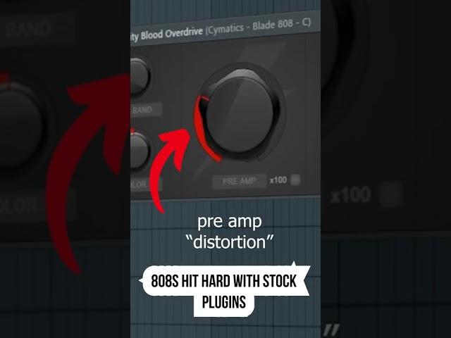 how to make 808s hit hard with STOCK plugins in FL Studio