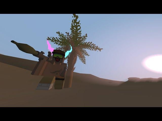 Unturned Arid , the first map where u can catch rockets.