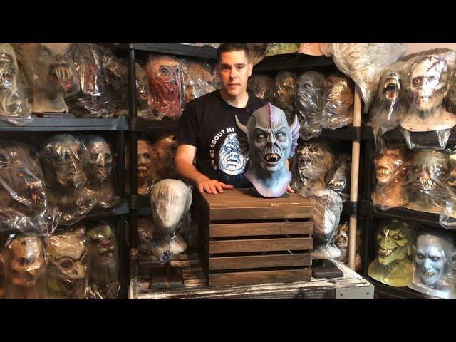 How to Make Halloween Mask Stands