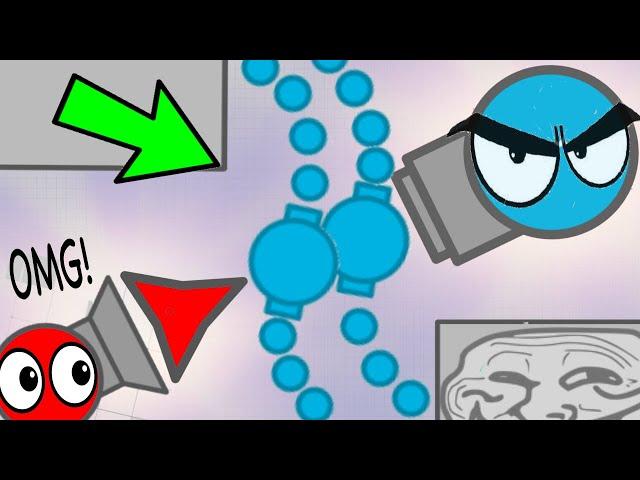 Diep.io NEW TOP EPIC 999% FUNNY MAZE TROLLING ( Diepio FUN FT WORMATEIO )